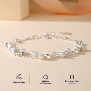 Lucky Orb Bead Bracelet | Traditional Symbol of Positive Energy & Fresh Beginnings