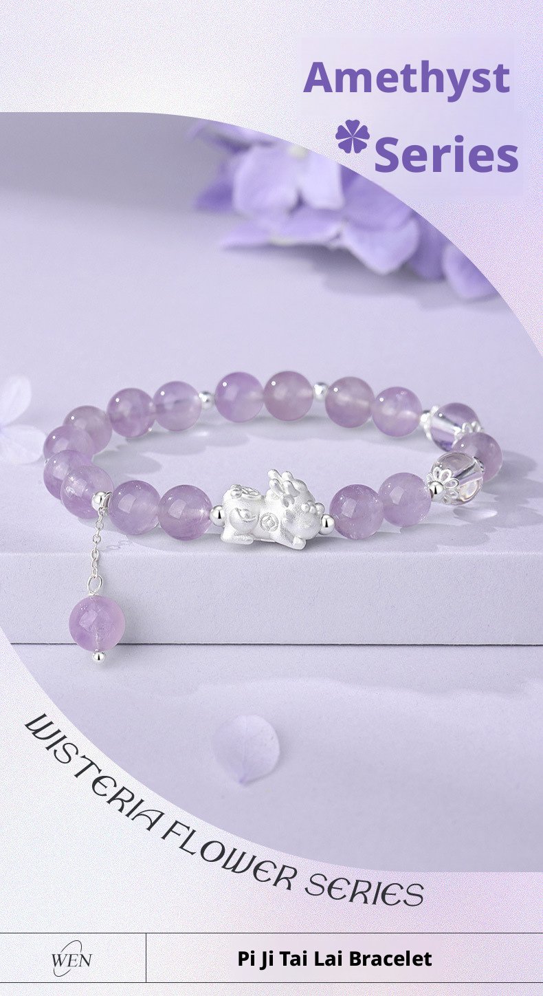 Ancient Eastern Myth Pixiu Charm Bracelet | Traditional Symbol of Blessing & Prosperity Preservation - 图片 3